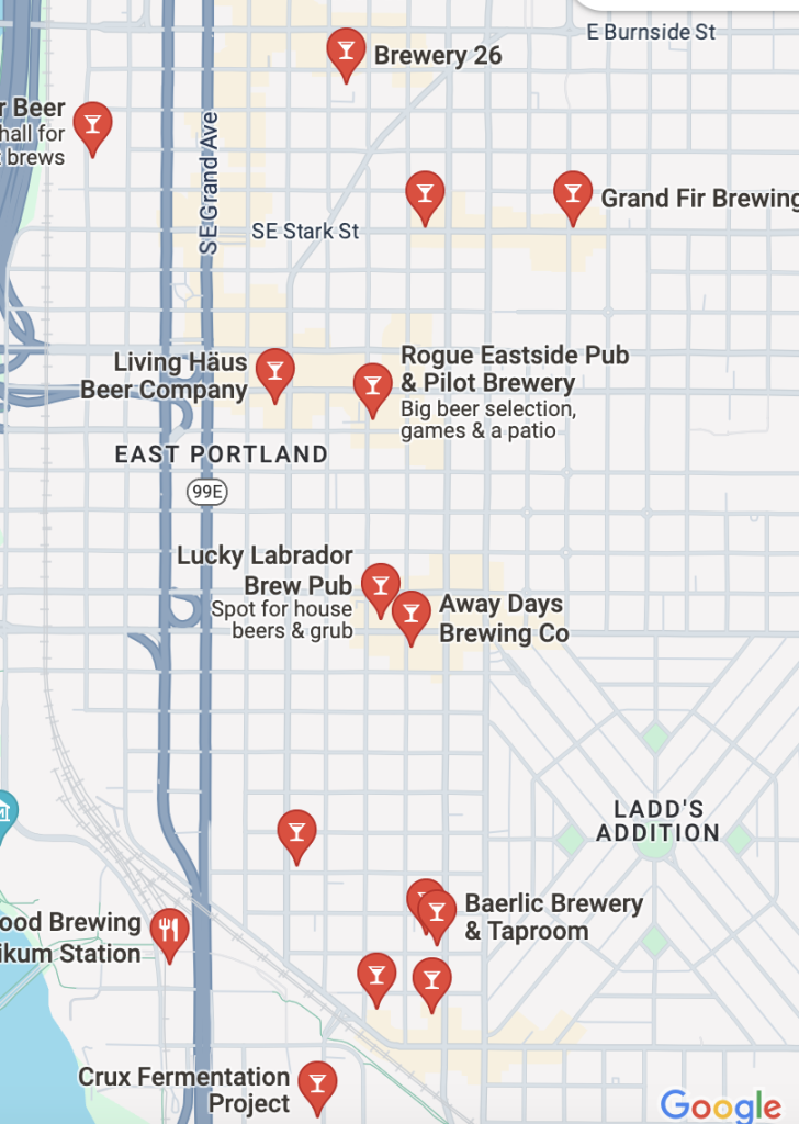 East Portland Breweries